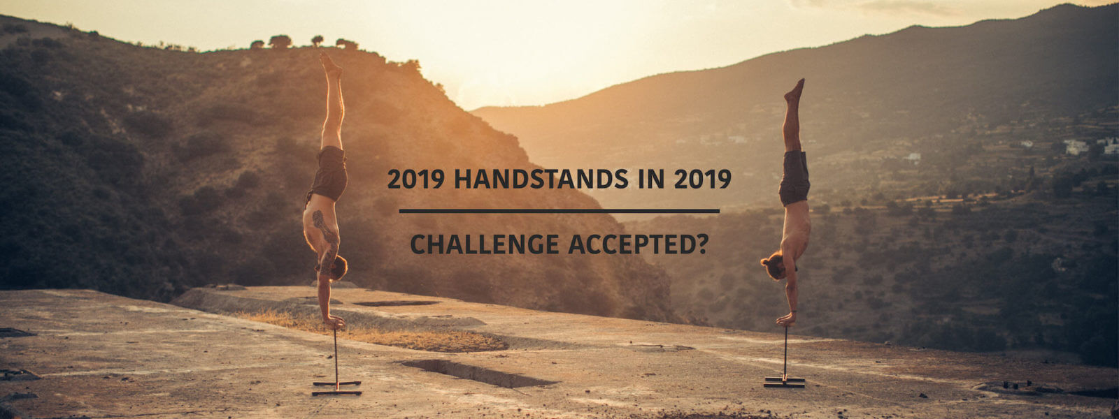 Handstand Challange 2019 - 2019 Handstände im neuen Jahr